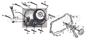 CASE FLANGE BOLT M6X16